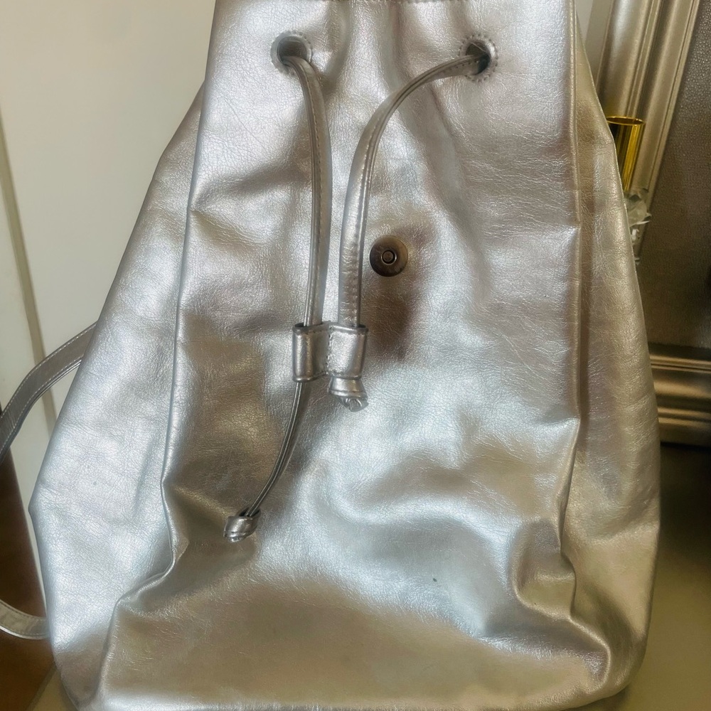 Silver Women's Backpack - Picture 6 of 7